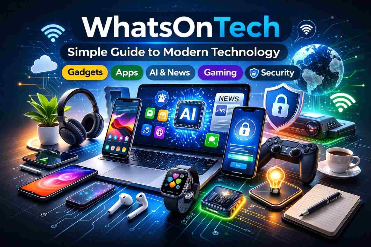 WhatsOnTech: Simple Guide to Understanding Modern Technology