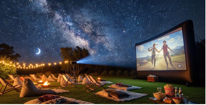 4K Projector Outdoor Projector