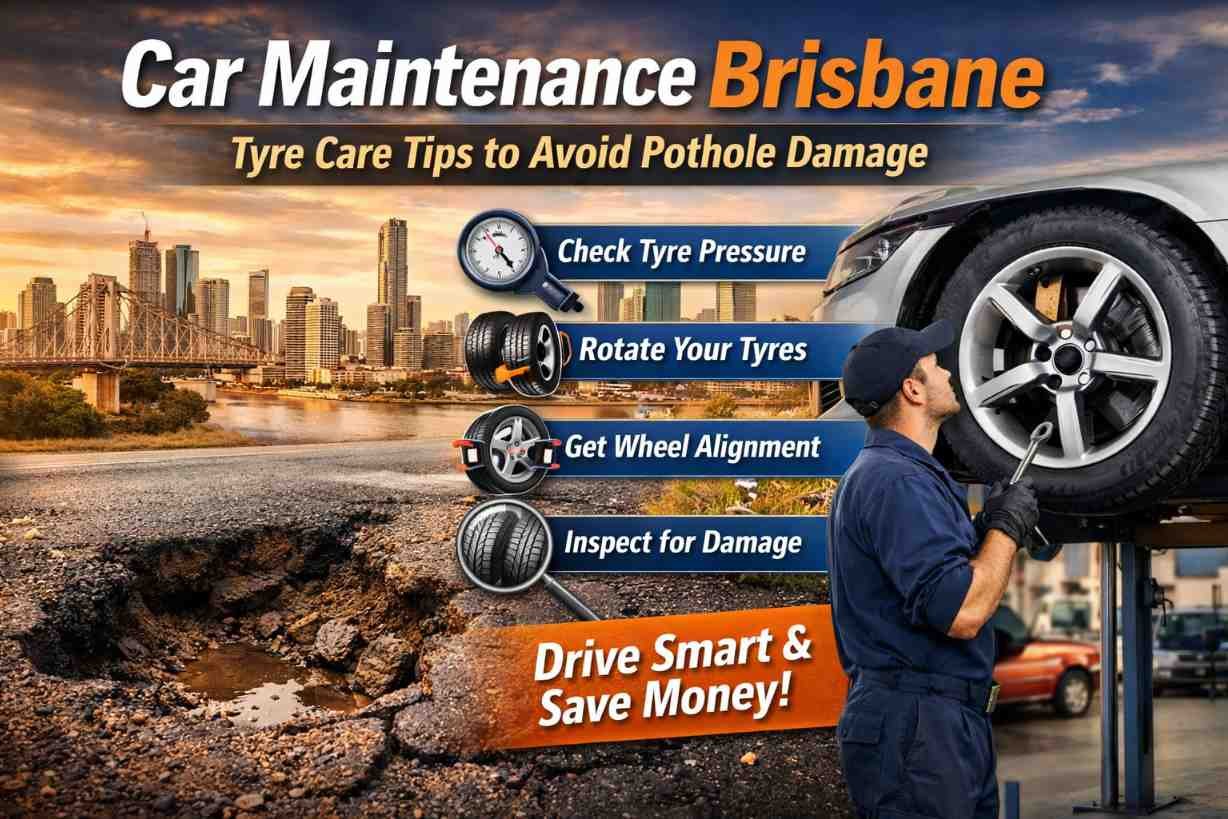 Extending Your Tyre Life: A Car Maintenance Brisbane Guide for Pothole-Prone Roads
