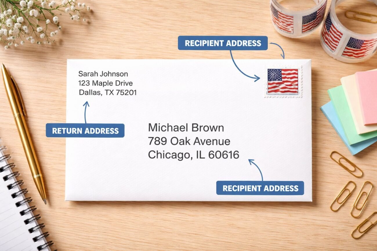 How to Address an Envelope (Simple Step-by-Step Guide)