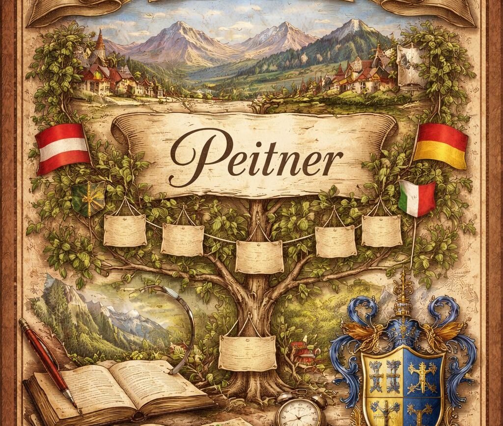 Peitner: Meaning, Origin, History, and Distribution of the Peitner Surname