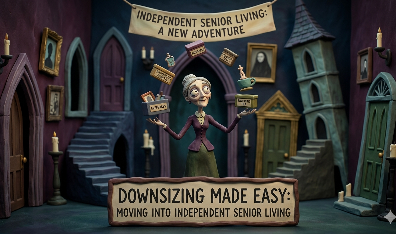 Downsizing Made Easy: Moving Into Independent Senior Living